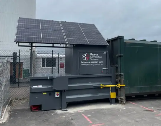 SC3000 Static Compactor with SolarPac