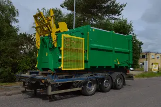 one of our most expensive and customeised MC32 Mobile Compactors